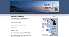 Desktop Screenshot of nemcmh.org